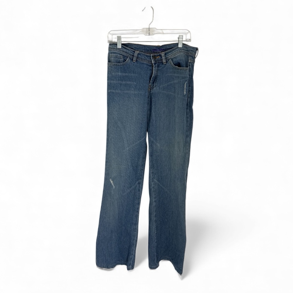 Hale Bob  Women’s low rise wide leg jeans light wash Size 28